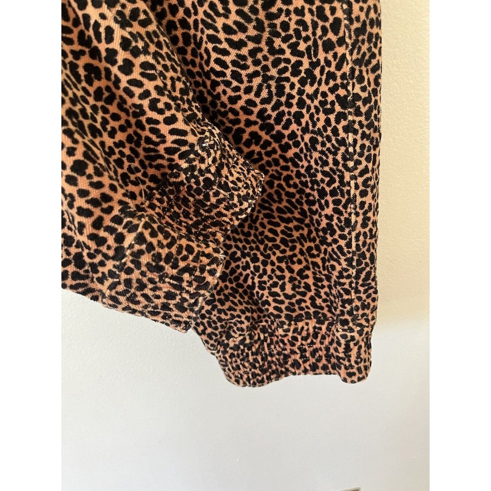 Anthropologie Kalea Cheetah Animal Print High Rise Trouser Pants Size Small - Picture 6 of 8